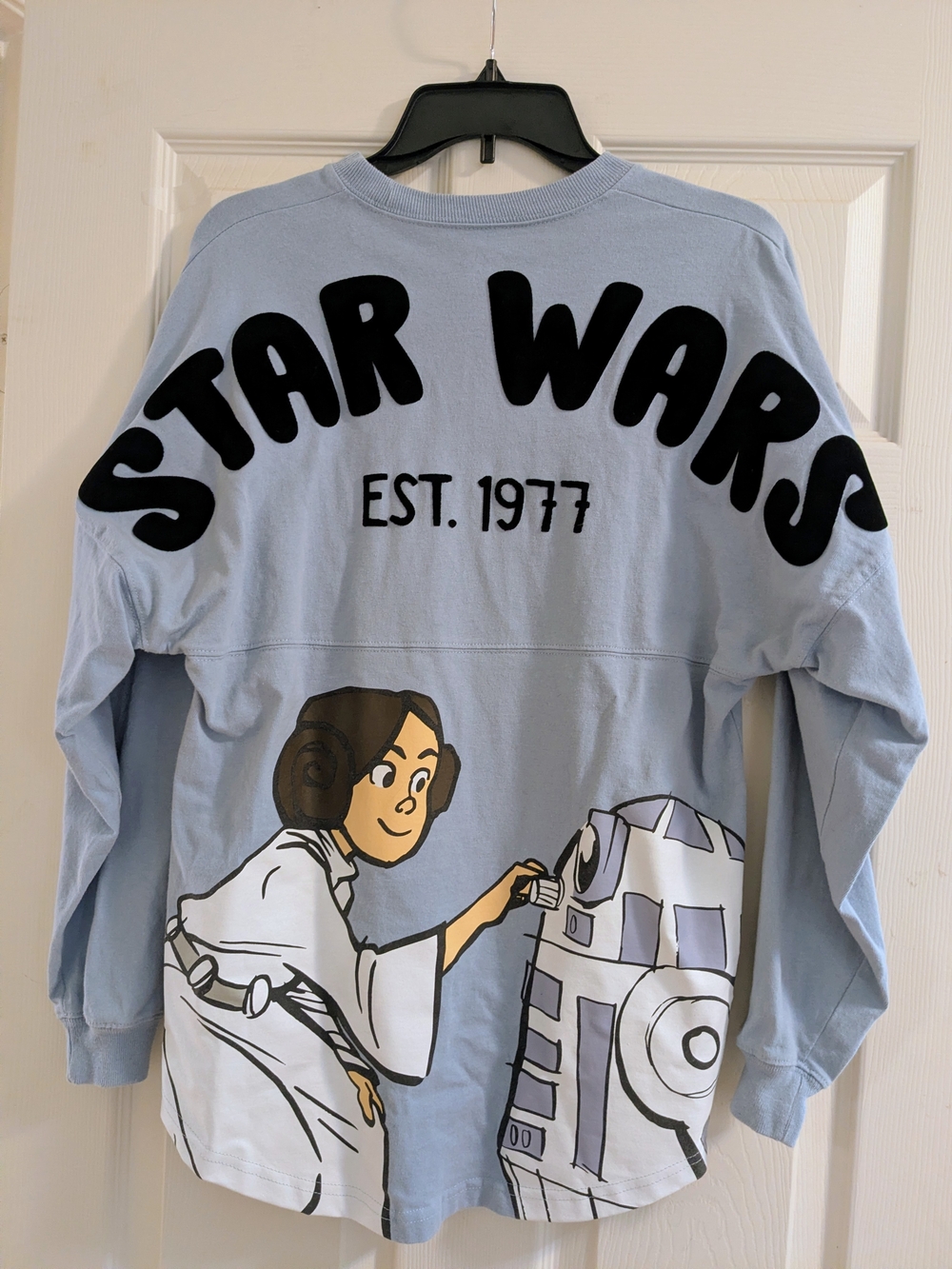 Women's Star Wars R2D2 and Princess Leia Spirit Jersey Size XS